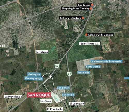 Imagen 5 de 5 de Lote De Terreno - San Roque - Canning Village (ezeiza)