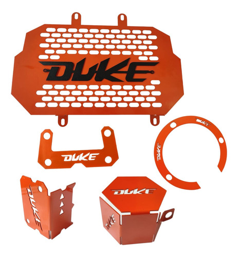 Kit De Protecciones De Radiador De Lujo Ktm Duke 200/250/300