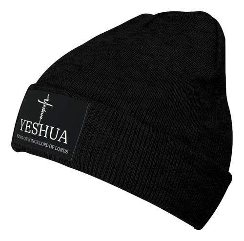 Yeshua - Gorro De Invierno Cristiano De Jesús Para Hombre