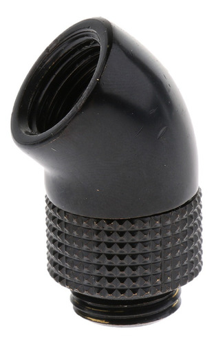 Imagem 1 de 7 de G1 / 4 Rosca 45 ° Cotovelo Rotatable Metal Adapter