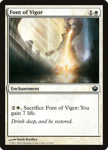 Carta Magic Font Of Vigor X4 Unid. Playset Mtg