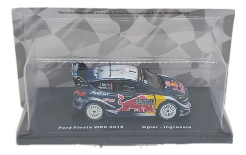 Ford Fiesta Wrc 2018 Ogier Coleccion Rally Salvat 1/43