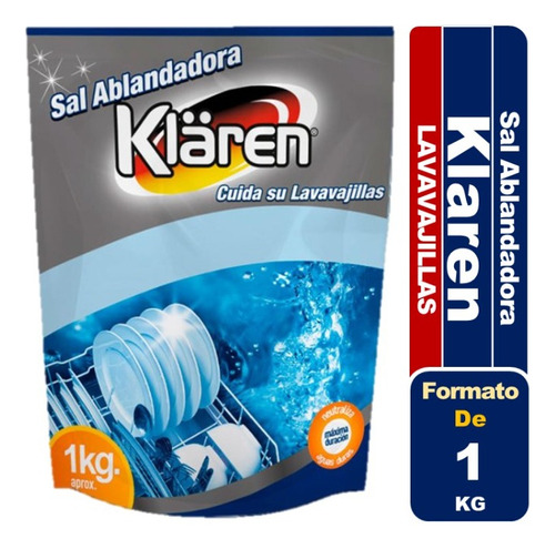 Klaren Sal Ablandadora Lavavajilla 1 Kg