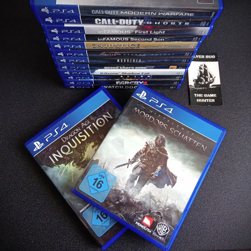 Lote De Capinhas (sem Jogos) - Ps4 - Killzone + Alien (Usado)