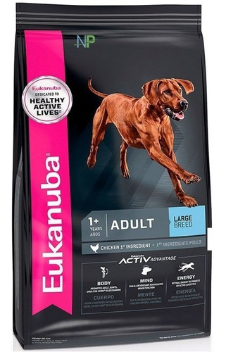 Imagen 1 de 6 de Alimento Perro Eukanuba Adulto Large 15 Kilos Np