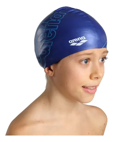 Gorra Natación Arena De Silicona Para Niños Print Jr - Btu Color 3line