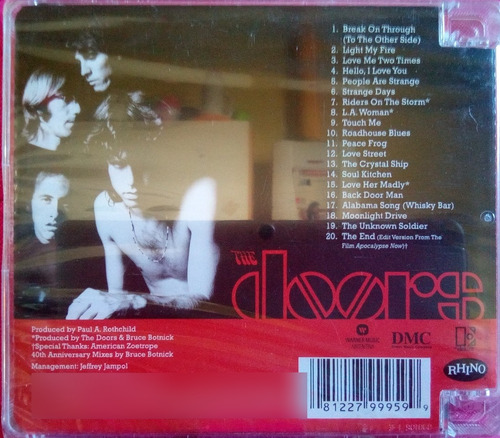 Cd The Doors The Very Best Of