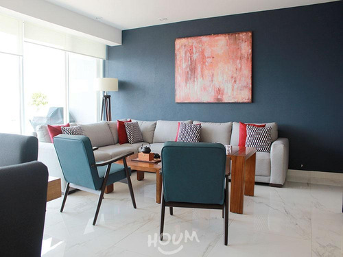Imagen 4 de 25 de Departamento En Bosque Real, Naucalpan De Juárez Con 3 Recámaras, 210 M², Id: 41601