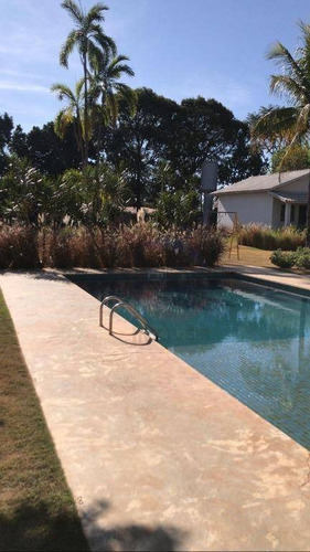 Chácara Com 5 Dormitórios, 5000 M² - Venda Por R$ 7.500.000,00 Ou Aluguel Por R$ 18.000,00/mês - Condomínio Recanto Das Flores - Indaiatuba/sp - Ch0699