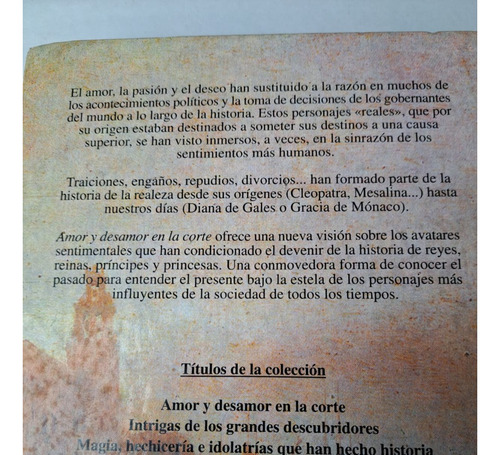 Amor Y Desamor En La Corte -cleopatra Hasta Hoy- Carlos Grix