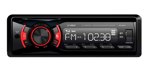 Estéreo para auto X-View CA1000RX BT con USB, bluetooth y lector de tarjeta SD