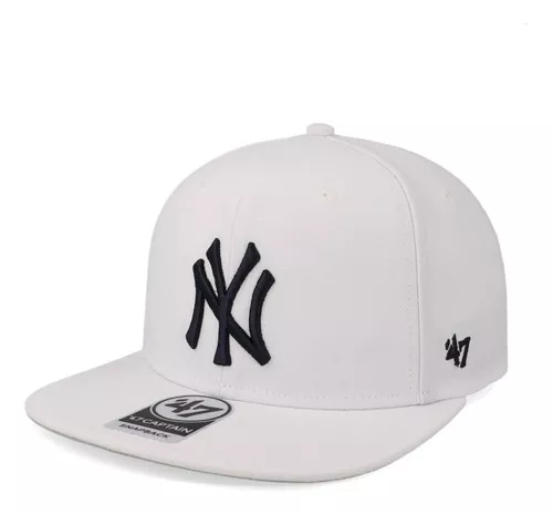 GORRA PLANA NEW ERA YANKEES BLANCA