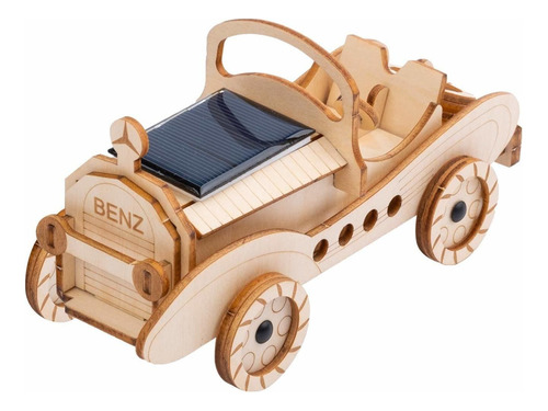 Rompecabezas Solar 3d Solar   Fancy Car Model Kit (6 Fr80rt