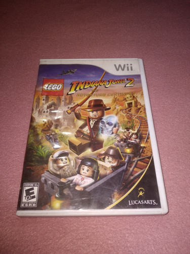 Juego Lego Indiana Jones 2, The Adventure Continues, Wii