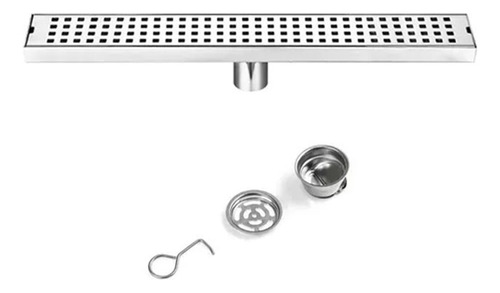 Coladera Drenaje Lineal Adecuado Para Desodorante Baño 60x10