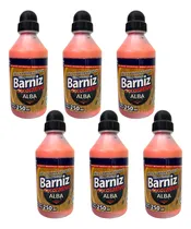 Comprar 6 Barnices Decorativo 250ml Acrilico 330 Cedro Protege Tiñe