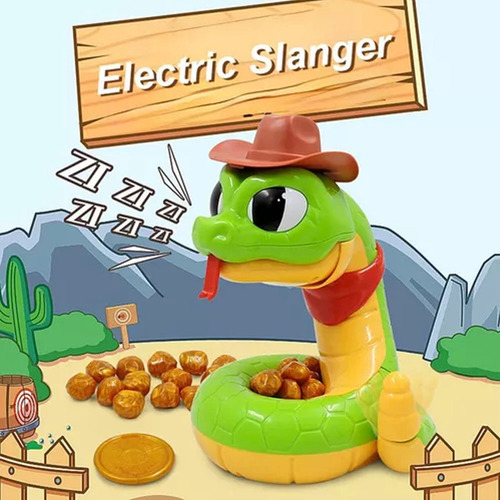 1x Jogo Snake Snake Treasure - Pegue O Ouro