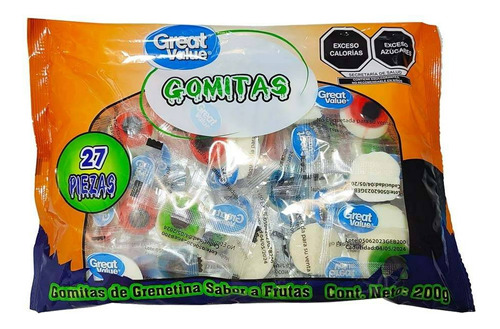 Halloween Gomitas En Forma De Ojos Eyeball Gummies Importada