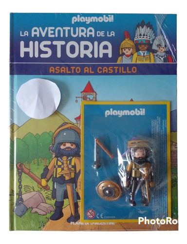 Enciclopedia De Historia + Playmobil Asalto Al Castillo