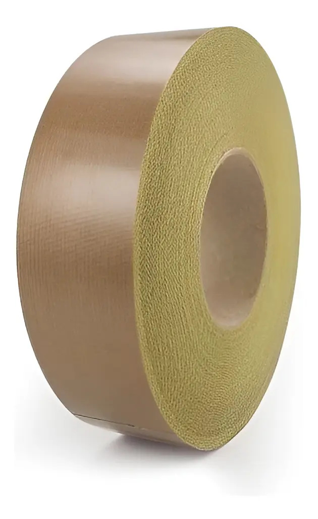 Fita Teflon P/ Seladoras Com Adesivo 40mm X 10 Metros Cor Laranja-escuro