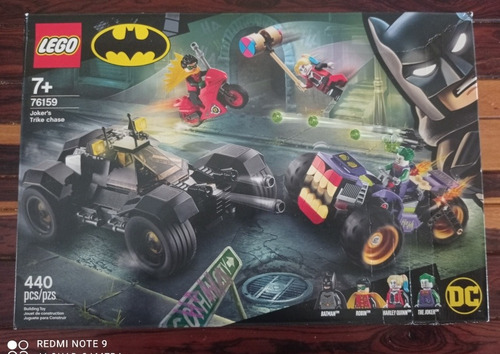 Lego Batman Dc Persecución De La Trimoto Del Joker