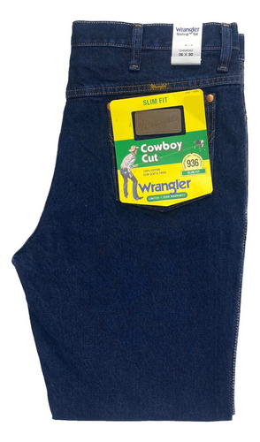 Pantalón Vaquero Slim Fit Liso Wrangler Hombre Dsd