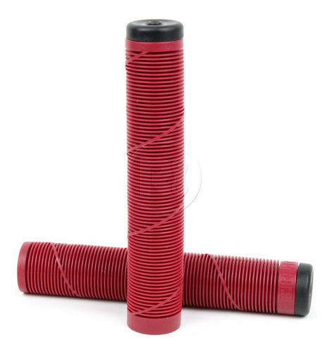 Puños Bicicleta Bmx Primo Chase Grip - Color Dark Red