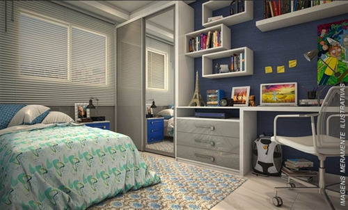 Imagem 4 de 10 de Apartamento, 2 Dorms Com 57.72 M² - Guilhermina - Praia Grande - Ref.: Cdl235 - Cdl235