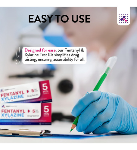 Kit De Teste De Fentanil E Xilazina Signify Analytics 5 Comb