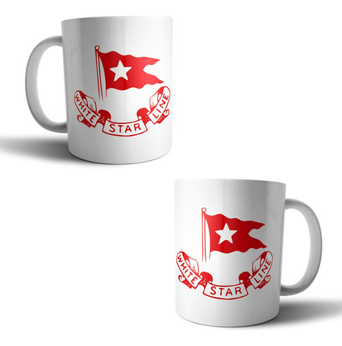 Taza Sublimada Titanic White Star Line Tercera Clase 