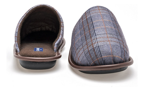 Pantuflas Hombre Calzatura 16085 Gris Multicolor