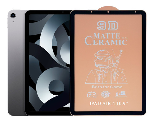 Protector Cerámico Mate Para iPad Air 4 10.9 No Se Rompe