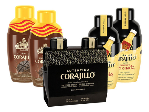 2 Corajillos + 2 Corajillo X Ibarra + 2 Corajillo X Coronado