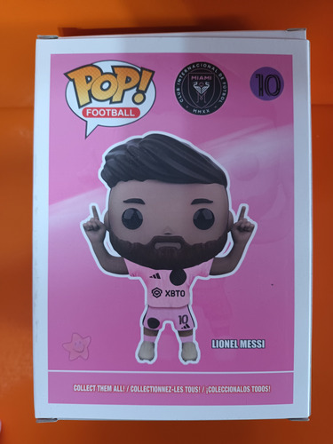 Lionel Messi Inter Miami Funko Pop Compatible Nuevo Dom Play (Usado)