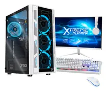 Comprar Xtreme Pc Gaming XTPCR716GBRENOIRMCW Amd Radeon Vega Renoir Ryzen 7 5700g 16gb Ssd 500gb Monitor Curvo 23.8 Wifi White