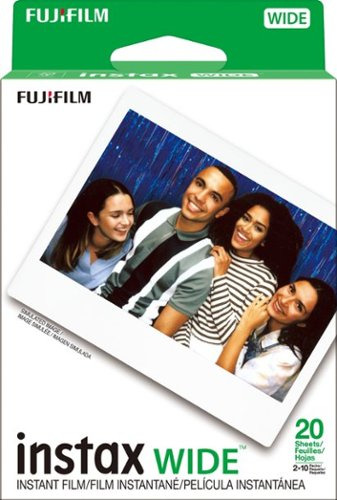 Fujifilm - Película Instantánea Instax Wide Twin Pack - Blan