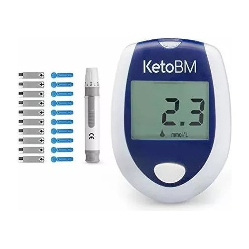 Ketobm Blood Ketone Meter Kit For Keto Diet Testing - Compl