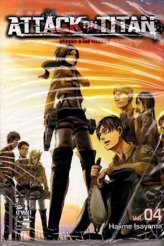 Attack On Titan Vol 4 / Hajime Isayama / Ovni Press