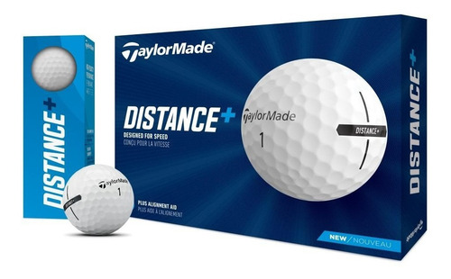 Imagen 8 de 8 de Kaddygolf Pelota Golf Taylormade Distance+ Promo 3x2 Docenas