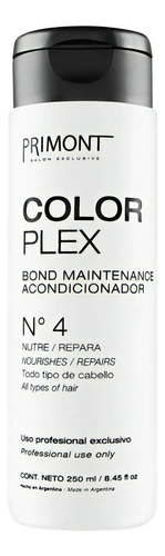 Acondicionador Color Plex N°4 X 250ml -primont