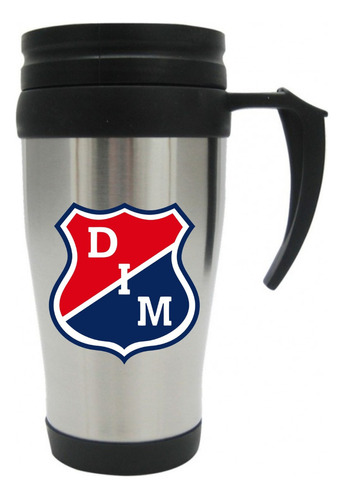 Vaso Viajero Metalico Dim Independiente Medellin Mugs 