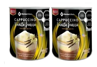 Cafe Capuchino Vainilla Francesa Members Mark 2 Botes 1.8kg