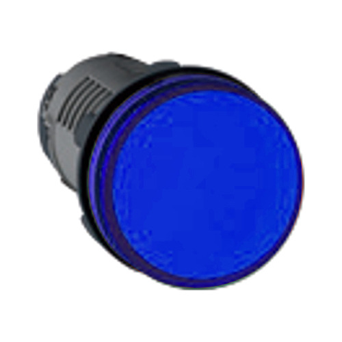 Piloto Lum. Led Circular 22mm 220v - Azul, Easyxa2