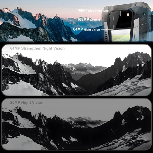 Celular 8849 Tank 2 De 12gb 256gb 155000mah 120hz Con Proyec