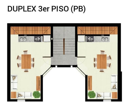 Imagen 9 de 10 de Duplex De 2 Dorm. Con Terraza Balcón Exclusiva Con Parrilero Y Solarium