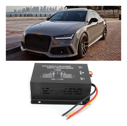 - Transformador 10a Dc Convertidor De Corriente 24v A 12v