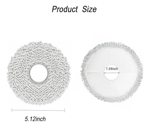 Almohadilla De Trapeador Para Ecovacs Deebot X2 Omni/ T20 Om
