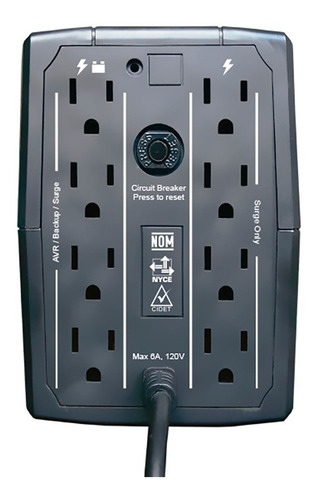 Cdp Rupr508 Ups 500va 240w 4 Terminales D Salid 4 C Respaldo