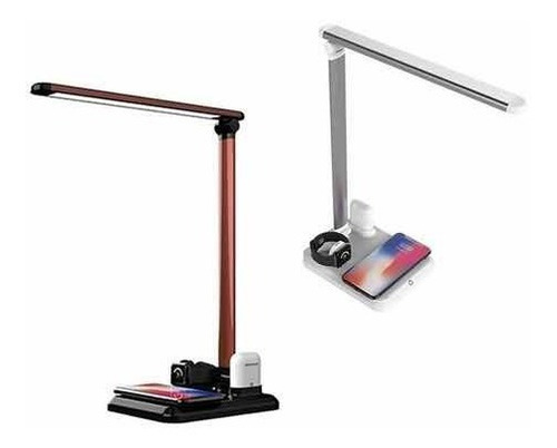 Velador Led Con Cargador Qi - Incluye Adaptador 220v 3.2a