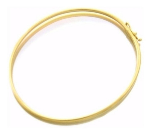 Pulseira Bracelete Feminino Oval Em Ouro 18k-750